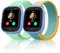 chinbersky 2 Stück Nylon Loop Armband kompatibel mit Xplora X6 Armband, Kids Smartwatch Klettverschluss Mädchen Jungen Verstellbare Geflochtenes Stoff Ersatzbänder für Xplora X6 Play