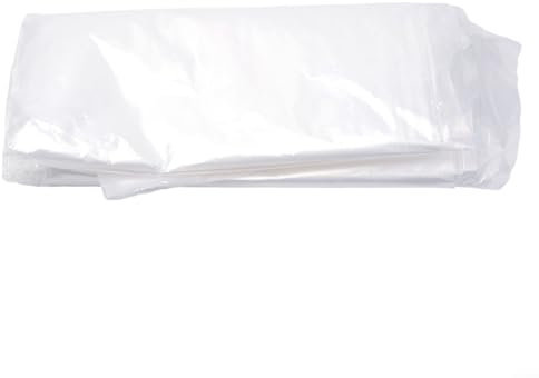 Bâche en plastique transparent pour serre, bâche en plastique PE imperméable, bâche en plastique polyéthylène pour fermes, jardin, agriculture (2 m x 10 m)