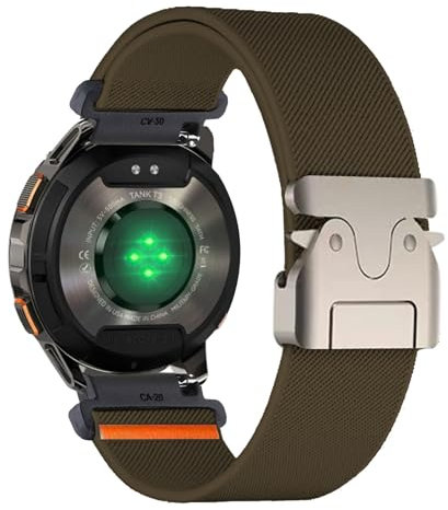 Elastisches Nylon Armbänder für KOSPET Tank T3 Armband, Stoff Sport Band für Damen Herren mit Metallschnalle Ersatzarmband Kompatibel mit KOSPET Tank T3 Uhrenarmband (6)