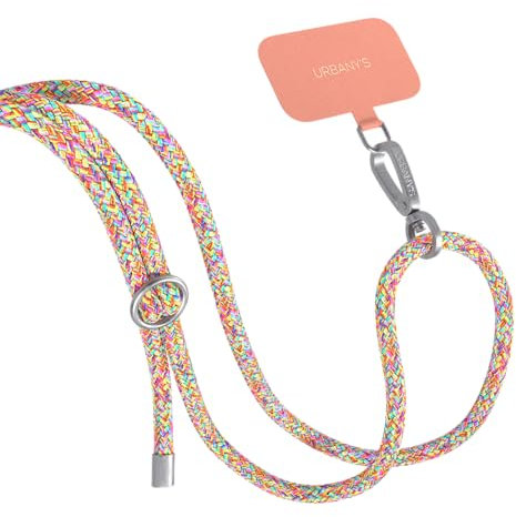 URBANY'S Universelle Premium Handykette Schweizer Qualität (Rosa)