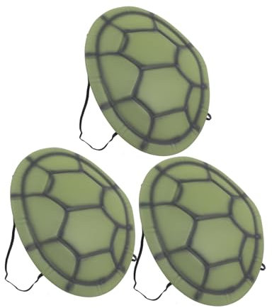 Garneck 3pièces Accessoire Carapace Tortue Cosplay Halloween Costume Performance Fête Assorties