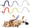 QfwdfcTrenz 2 Pcs Cat Bite Rope Interactive Cat Toy Chew Toy Resistant Chewing Rope Bite Indoor Cats Teeth Cleaning Toys Biting Pet Supplies Chew Nip Toys for All Breeds