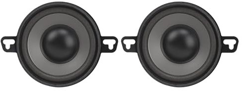 Ldafava 3.5 Inch Car Door Speakers High Density Ultra Loud Sound Stereo Audio Loudspeaker with Thunderous Bass for Universal Fit Vehicles Metal Magnet Material 2 Pack