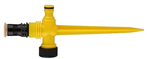 HUANGING Arroseur mural souterrain de type lourd à 180 degrés d'arrosage réglable pour plantes Installation facile en 5 minutes