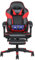 ELECWISH Gaming Chair for Adults with Massage, Video Game Chairs with Footrest, Ergonomic Gaming Chair with PU Leather and High Back Adjustable, Red