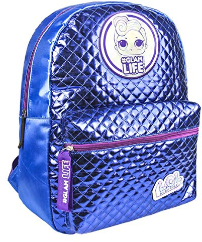 Artesania Cerda Mochila Casual Moda Lol Schulrucksack, 40 cm, Blau (Azul) 2100002695
