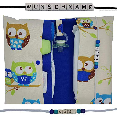 Große Windeltasche XXL mit Name Wickeltasche