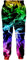 Loveternal Jogginghose Herren Colorful Smoke 3D Gedruckt Coole Jogger Lustige Hosen Lässige Workout Sweatpants für Jungen Mädchen L