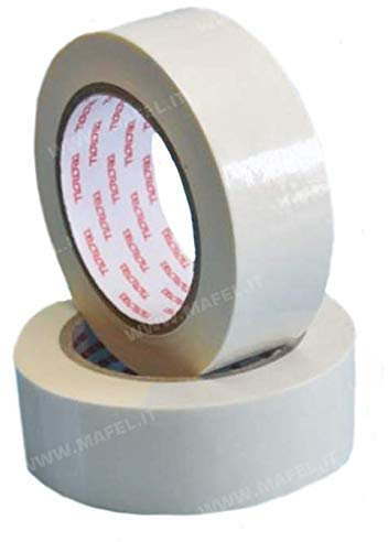Eurocel Nastro Adesivo in Tessuto non Tessuto per Copertura Crepe nelle Pareti - Rotolo 50mm x 10m - Pz1