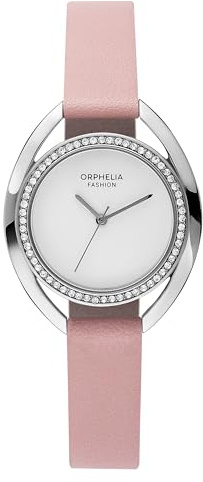 Orphelia Fashion Damen Analog Uhr Minuit mit Leder Armband
