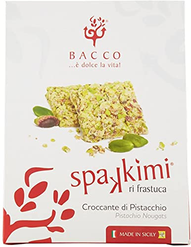 Croccante al Pistacchio Spakkimi Bacco 100 gr By Nelson Sicily