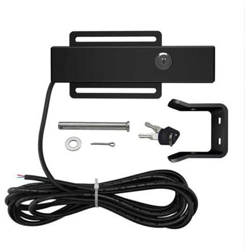 X-XHOUSE Automatic Electric Gate Lock Gate Operator System Device Safe Security Gate Lock Work for DC 12/24V Swing Gate Opener Gate