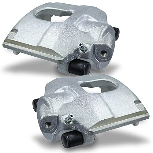 BESTPRICE ATP 2x Bremssattel vorne links und rechts Bremszange Faustsattel ohne | Kompatibel mit: FORD FIESTA IV, FIESTA Kasten/Großraumlimousine, FIESTA Kasten/Schrägheck, FIESTA V, FIESTA V Van, FUSION, KA