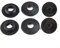 Klettteller Fußmatten Befestigung Halter Bodenhalter Autoteppich Gummimatten Druckknopf Halter Clips,Schwarz, 2er Set