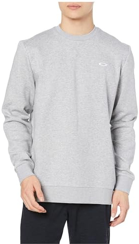 Oakley Men's Relax Crew Sweatshirt 2.0, New Granite Heather, XXL