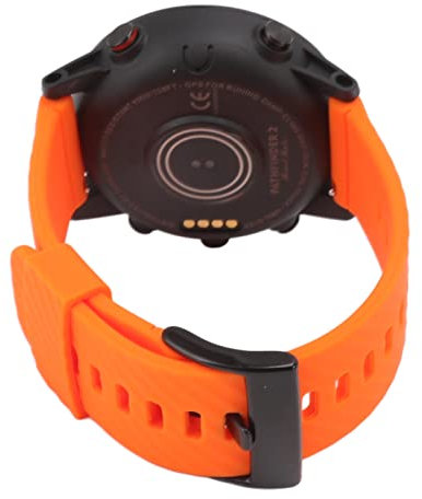 Tnfeeon Dive Computer Watch, Clear Display Location Waterproof Smartwatch for Mountain Climbing (Orange)