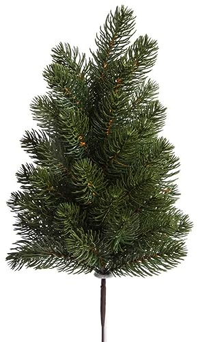 künstlicher Tannenbaum/Weihnachtsbaum auf Drahtstiel