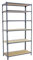 PROREGAL Schwerlastregal Giant MULI | HxBxT 250x100x30cm | 6 Fachböden | Fachlast 150kg | Grau | Lagerregal Kellerregal Werkstattregal Metallregal Fachbodenregal Steckregal