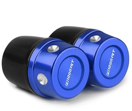 Logo R1200RT Motorcycle Tire Valve Air Port Stem Cover Caps CNC Accessories for BMW for R1200RT for R1200 RT R 1200RT 2004-2021 Stammkappen(Blau)