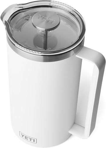 YETI Rambler French Press, 64oz, White