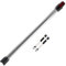 Tube Télescopique pour Dyson, Tube d'extension Rigide Compatible avec Dyson V7 V8 V10 V11 V15, Tube d'aspiration à Connexion Rapide pour Aspirateur Dyson avec Deux 2 en 1 Brosses, Argent
