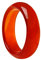 Yardenfun Elegantes Rotes Karneol-kristallband Für Damen Modeschmuck 18 Mm Durchmesser Material