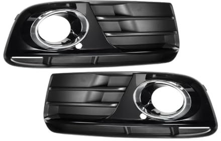 ENSAJRD Kühlergrill Auto Schwarze Für Audi Q5 8R 2013 2014 2015 2016 Nebelscheinwerferabdeckung Frontpaket Frontstoßstange Nebelscheinwerfergitter 8R0807681 Frontgrill