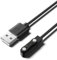 Tobfit ladekabel Ladegerät für 2 Polig Pitch 7,62mm Smartwatch,USB Magnetisches Charging Cable 2 Pins Pitch 7,62mm Zubehör Ladekabel(2pins)