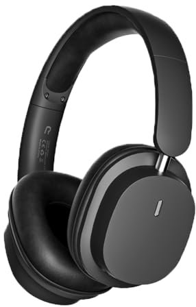 AndThere Casque Bluetooth sans Fil & Filaire Casque Audio pour Enfant Femme Homme Wireless Noise Cancelling Headphones avec Micro Reducteur de Bruit Casque pour TV Sport Gaming Musique PC