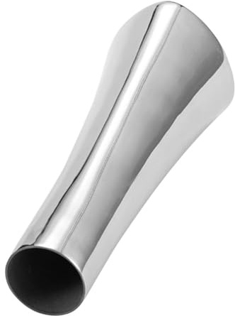 PRETYZOOM Blumenvase Aus Edelstahl Metallvase Für Tischdekoration Tischvase Als Dekoration Für Wohnzimmer Büro Und Schlafzimmer Für Blumenarrangement Und Hydrokultur 6.69X2.36X1.38in
