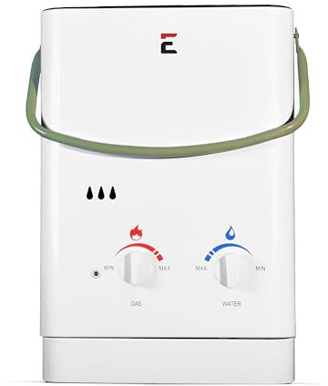 Eccotemp CEL5 Scaldabagno istantaneo portatile per esterni da 5 LPM, 37 mbar