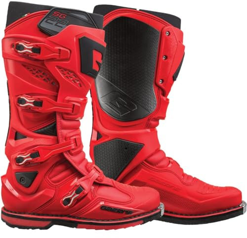 Gaerne Stivali da motocross SG 22 rosso, taglia 41