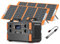 Flashfish 1041.6Wh Station Électrique Avec Panneau Solaire 100W, Batterie LiFePo4 Generateur Électrique Avec 4x Sortie CA Onde Sinusoïdale Pure, Grande Batterie de Secours pour Camping,Voyage,Aventure