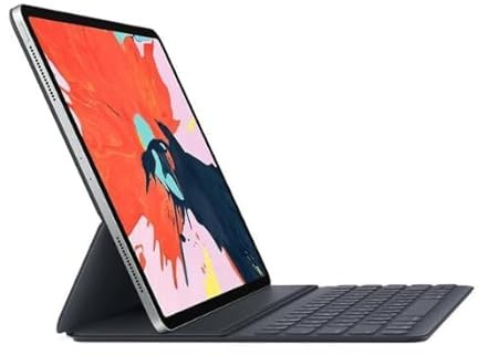 Apple Smart Keyboard Folio (pour iPad Pro 12,9-pouces 3-6, Gen, iPad Air 13-pouces M2, M3) (AZERTY Français) Noir (Reconditionné)