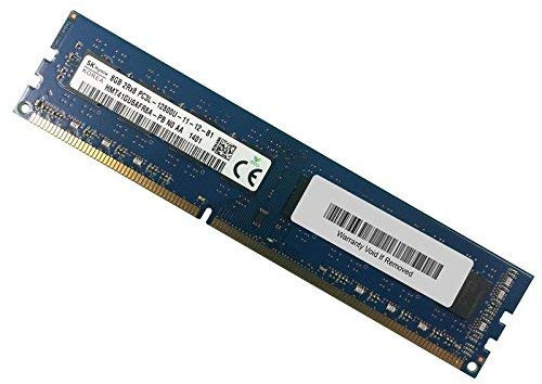 8 GB RAM PC Scrivania HYNIX HMT41GU6AFR8A-PB DDR3 PC3L-12800U 1600 MHz 2Rx8