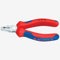 KNIPEX Tools - Mini Combination Pliers, Chrome, Multi-Component (805110)
