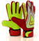 EFAH SPORTS Torwarthandschuhe für Kinder Jungen & Mädchen Fußballhandschuhe für Junioren mit extra Grip & Rutschfester Handfläche (Red/Yellow, Size 5 Suitable for 9 to 12 Years Old, Beidhändig)