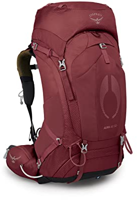 Osprey Damen Aura 50 Rucksack, Berry Sorbet Red, X Small