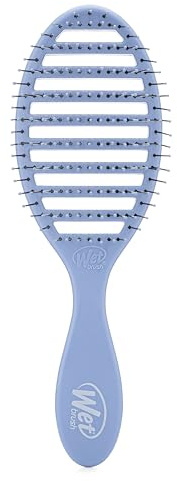 Wet Brush Speed Dry Hair Brush - Free Spirit, Sky - Vented Design and Ultra Soft HeatFlex Bristles Are Blow Dry Safe With Ergonomic Handle Manages Tangle and Unkontrolable Hair - Pain-Free