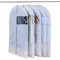 Niviy kleidersack Anzug Grau 5 x kleidersäcke Reise 60X120 cm Atmungsaktiv Stoff mit Klarem Fenster,Für Anzüge Kleider Mäntel Sakkos Hemden Abendkleider Anzugsack kleiderhülle Mit Reißverschluss