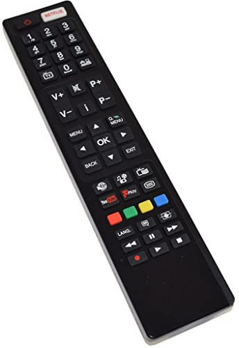 Fits Polaroid P24D300FP, P32D300FP, P32FS1956A and P43D300FP RC4848F Television Smart TV Remote Control Replacement By Ufixt