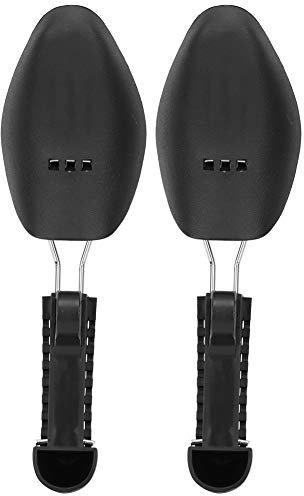 Qcwwy Pair of Shoe Trees, Strong Plastic and Metal Shoe Stretchers Expander for Men and Women Adjustable Two-way Shoe Stretcher Kit for Leather Shoes Sports Shoes Casual Shoes(Miss)