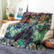 VOZMIO World of Warcraft Lich King Hochwertige Warme Weiche Flanell Plüsch Auf Der Schlafsofa Decke Geeignet Für Klimaanlage Decke Nap Decke (150x200cm (60x80in))
