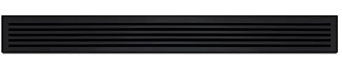 Summit 47” Refrigerator Gap Filler, Decorative Refrigerator Grill, Black, Made In The USA