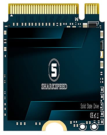 S SHARKSPEED M.2 2230 SSD 1TB NVMe PCIe Gen3.0X4 Internal Solid State Drive, Compatible with Steam Deck, ROG Ally, Microsoft Surface Pro7+/Pro8/Pro9/ProX/laptop3/laptop4/laptop Go/book3, Ultrabook