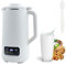 GAESHOW Máquina de Leche de Soja Multifunción, 600 ML Máquina Automática de Leche de Soja con 10 Cuchillos, Limpieza Automáyica y Control de Temperatura, Fabricante de Leche de Soya para Cereale