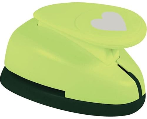 WONDAY Perforateur Géant Vert 76 mm Motif Cœur