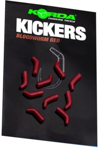 Korda Kickers X-Large – Line Aligner aus Gummi als Schrumpfschlauch-Ersatz für Karpfenrigs, erhöht den Lockreiz und optimiert die Hakendrehung für maximale Hakeffizienz
