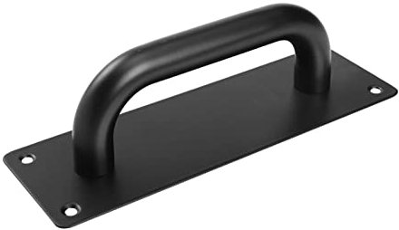 UKCOCO Pasamanos para Puerta de Casa Resistente Pequeño Pomo de Acero Inoxidable para Puertas Cortafuegos Y Puertas de Madera
