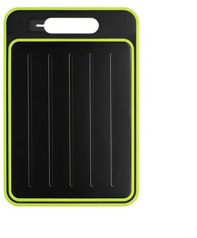 Hasaller 4-in-1-Schneidebrett, doppelseitig, schnell auftauen, Aluminium, leicht auftauen (L)